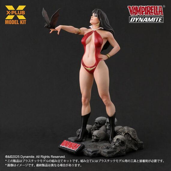 Figurka do złożenia Vampirella 1/8 Vampirella 3.0 (Jose Gonzales Edition)- Zdjęcie 9
