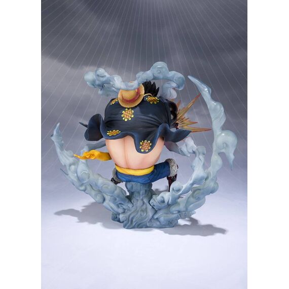 Figurka One Piece FiguartsZERO (Extra Battle) - Monkey D. Luffy Gear 4 (Leo Bazooka) (Reissue)- Zdjęcie 9