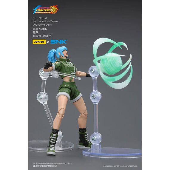 Figurka The King Of Fighters '98 1/18 - Ikari Warriors Team Leona Heidern- Zdjęcie 14