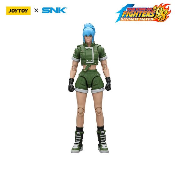 Figurka The King Of Fighters '98 1/18 - Ikari Warriors Team Leona Heidern- Zdjęcie 2