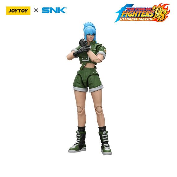 Figurka The King Of Fighters '98 1/18 - Ikari Warriors Team Leona Heidern- Zdjęcie 6
