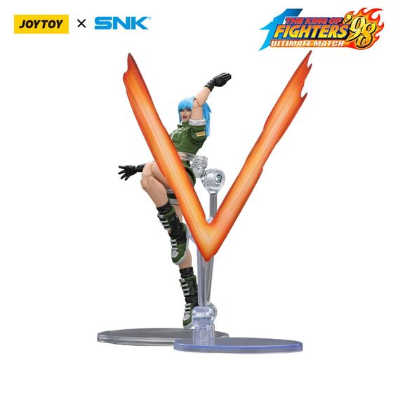 Figurka The King Of Fighters '98 1/18 - Ikari Warriors Team Leona Heidern- Zdjęcie 8