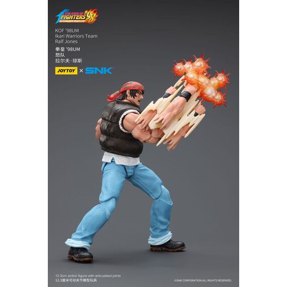 Figurka The King Of Fighters '98 1/18 - Ikari Warriors Team Ralf Jones- Zdjęcie 12