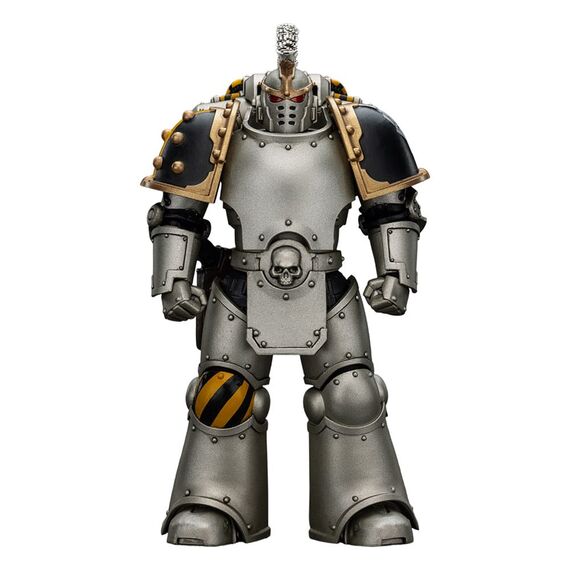 Figurka Warhammer Herezja Horusa 1/18 - lron Warriors, Command Squad Chosen with Legion Standard