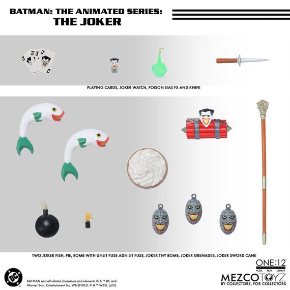 Figurka Batman: The Animated Series The One:12 Collective 1/12 - The Joker- Zdjęcie 6