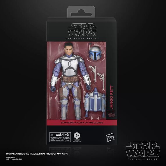 Figurka Star Wars: Attack of the Clones Black Series - Jango Fett- Zdjęcie 15
