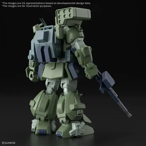 Model figurki Armored Trooper Votoms HG - ATM-09-STTC Scopedog Turbo Custom- Zdjęcie 3