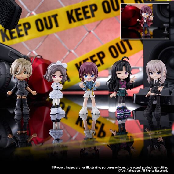 Zestaw 6 mini figurek Girls Band Cry PalVerse- Zdjęcie 2
