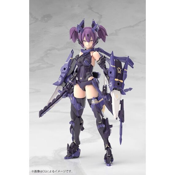 Model do składania Megami Device 1/1 - Asra Ninja Kaname (Shadow Edition Full Package)- Zdjęcie 4