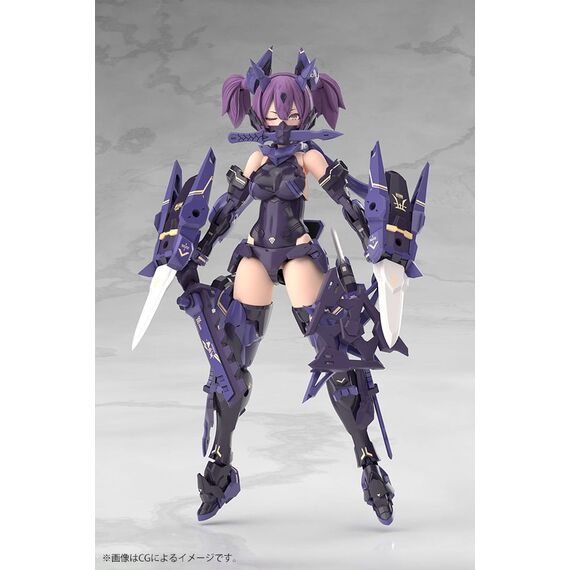Model do składania Megami Device 1/1 - Asra Ninja Kaname (Shadow Edition Full Package)- Zdjęcie 8