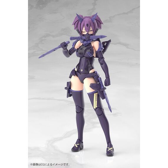 Model do składania Megami Device 1/1 - Asra Ninja Kaname (Shadow Edition Full Package)- Zdjęcie 12