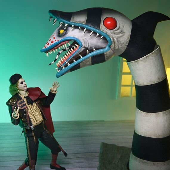 Zestaw 2 figurek Beetlejuice Beetlejuice - Ultimate "Matador" Beetlejuice and Sandworm- Zdjęcie 36