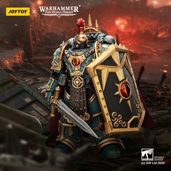 Figurka Warhammer Herezja Horusa 1/18 - Sons of Horus ‘Little’ Horus Aximand, Captain of the 5th Company- Zdjęcie 12