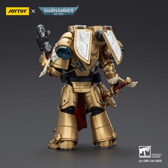 Figurka Warhammer 40k 1/18 - Blood Angels Sanguinary Guard 1 with Inferno Pistol and Encarmine Blade- Zdjęcie 4