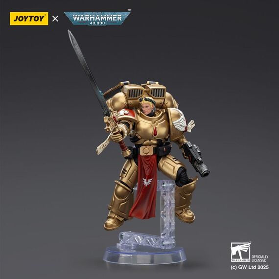 Figurka Warhammer 40k 1/18 - Blood Angels Sanguinary Guard 1 with Inferno Pistol and Encarmine Blade- Zdjęcie 8