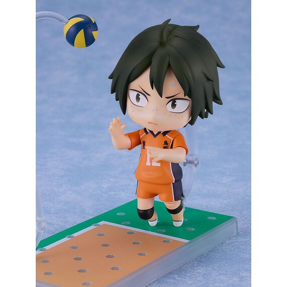 Figurka Haikyu!! Nendoroid - Tadashi Yamaguchi (The New Karasuno Ver.)- Zdjęcie 4