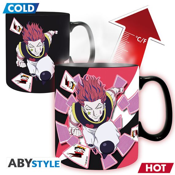 Duży kubek zmieniający kolor Hunter X Hunter - Gon & Hisoka (460 ml)