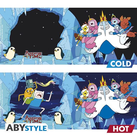 Duży kubek zmieniający kolor Adventure Time (460 ml)- Zdjęcie 4