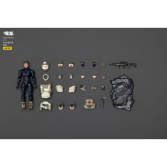 Figurka Dark Source UNSC 1/25 - Medic Levi- Zdjęcie 18