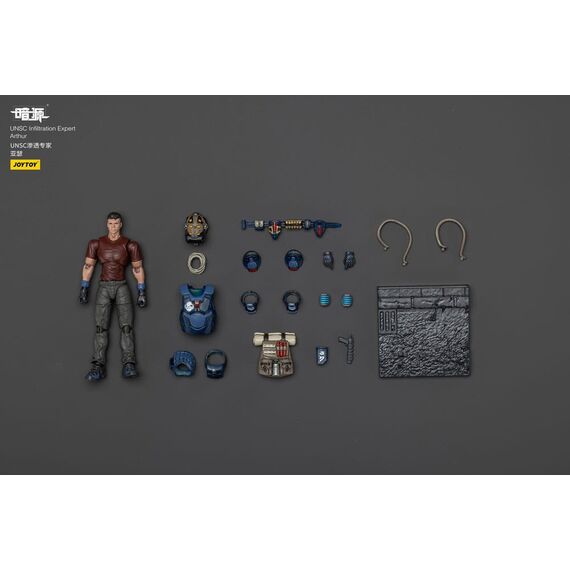 Figurka Dark Source UNSC 1/25 - Infiltration Expert Arthur- Zdjęcie 18
