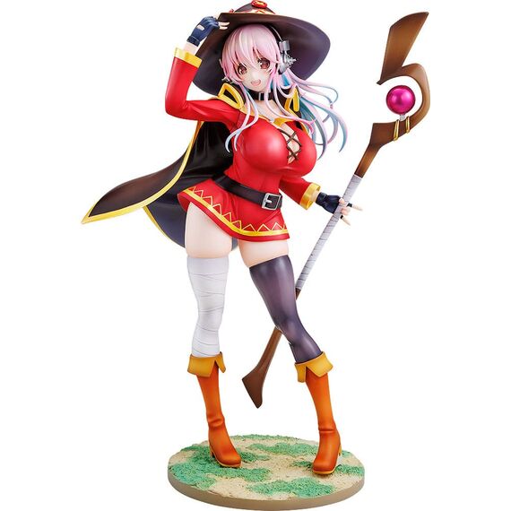 Figurka Super Sonico x KonoSuba KDcolle 1/7 - Super Sonico Megumin Collaboration Ver.
