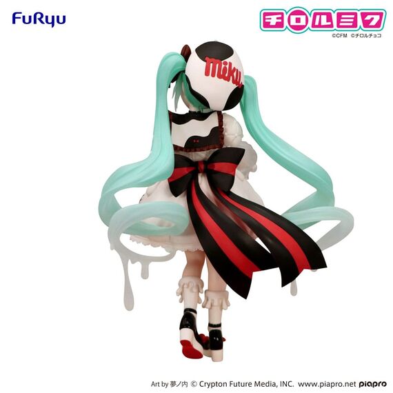 Figurka Hatsune Miku x TIROL CHOCO Trio-Try-iT - Hatsune Miku (Milk Ver.)- Zdjęcie 6