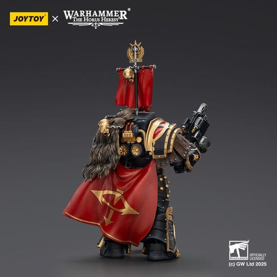 Figurka Warhammer Herezja Horusa 1/18 - Sons of Horus Legion Cataphractii Praetor with Combi-Melta and Power Maul- Zdjęcie 4