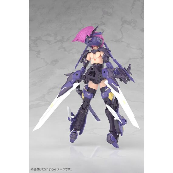 Model do składania Megami Device 1/1 - Asra Archer Kizuna (Shadow Edition Full Package)- Zdjęcie 4