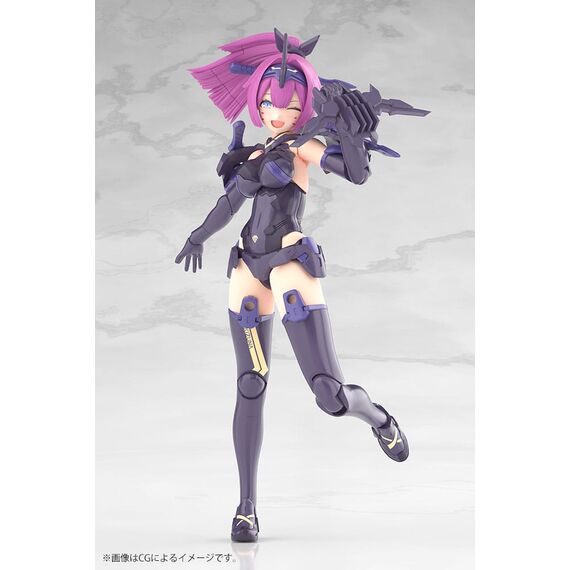 Model do składania Megami Device 1/1 - Asra Archer Kizuna (Shadow Edition Full Package)- Zdjęcie 22