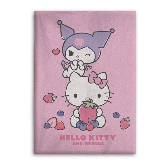 Koc z polaru Hello Kitty - Hello Kitty and Friends (100 x 140 cm)