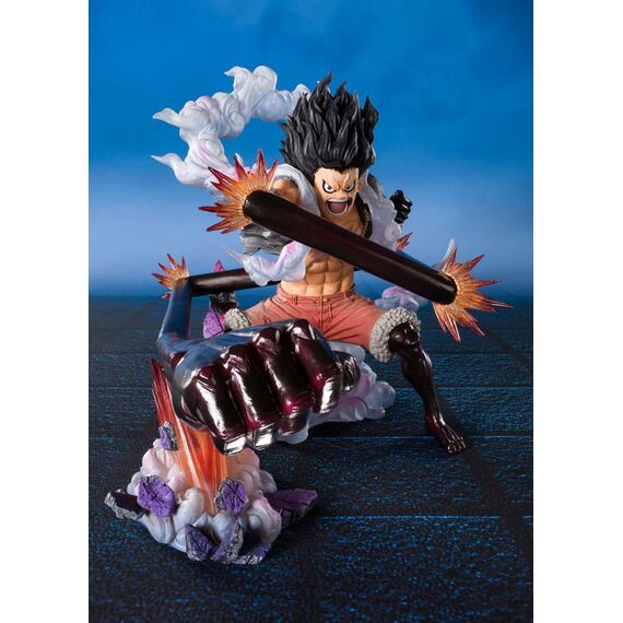 Figurka One Piece FiguartsZERO (Extra Battle) - Monkey D. Luffy Gear 4 (Snakeman King Cobra)- Zdjęcie 3