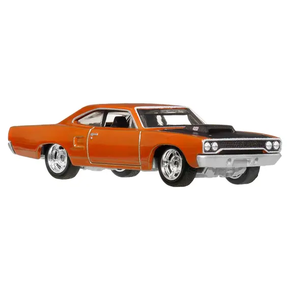 Model pojazdu Hot Wheels Premium 1/64 - 1970 Custom Plymouth Roadrunner (Szybcy i Wściekli) (JBL87)- Zdjęcie 2