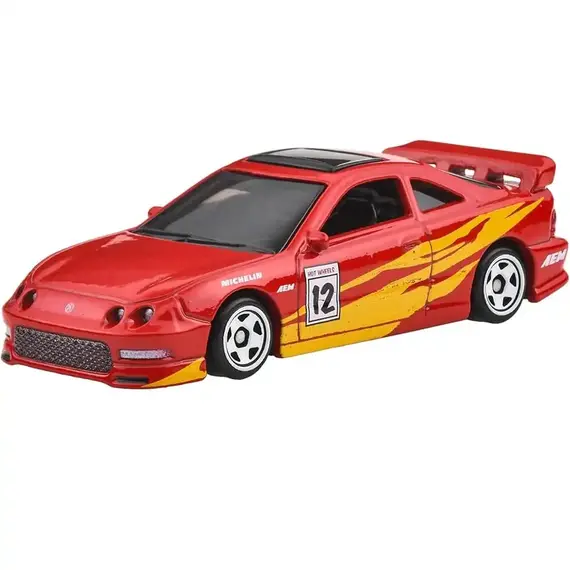 Model pojazdu Hot Wheels Silver Series 1/64 - 1996 Acura Integra GSR (Szybcy i Wściekli) (JBY40)- Zdjęcie 4