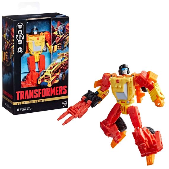 Figurka Transformers Age of the Primes Deluxe Class - Targetmaster Sureshot