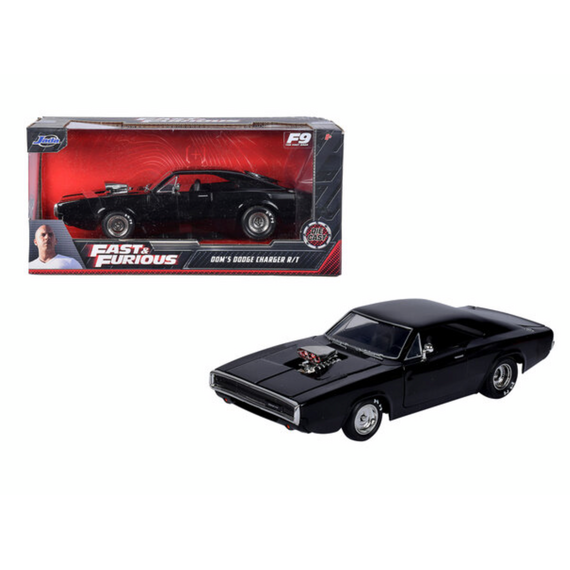 Model samochodu Fast & Furious / Szybcy i wściekli 1/24 - Dom's Dodge Charger R/T (F9)