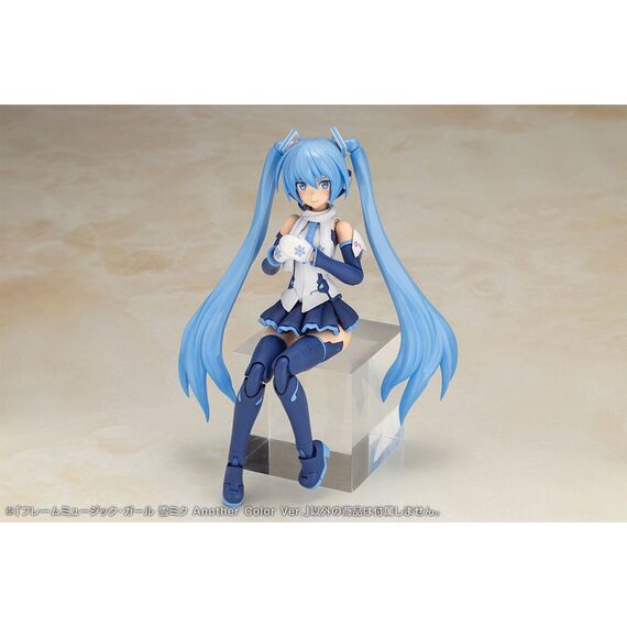 Model do składania Frame Arms Girl x Hatsune Miku - Frame Music Girl Snow Miku Another Color Ver.- Zdjęcie 6