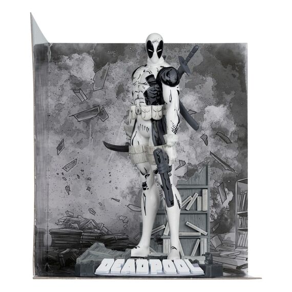 Figurka Marvel 1/10 - Deadpool (The New Mutants #98) Line Art (Gold Label)- Zdjęcie 8