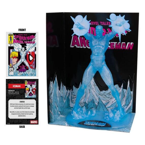 Figurka z komiksem Marvel 1/6 - Iceman (Marvel Tales #229) [Red Platinum Edition]- Zdjęcie 8