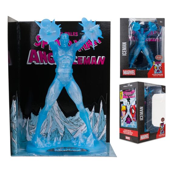 Figurka z komiksem Marvel 1/6 - Iceman (Marvel Tales #229) [Red Platinum Edition]