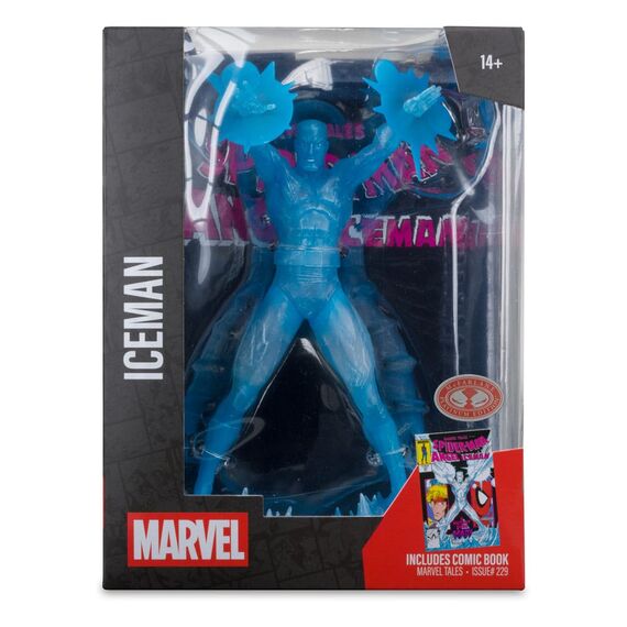Figurka z komiksem Marvel 1/6 - Iceman (Marvel Tales #229) [Red Platinum Edition]- Zdjęcie 12