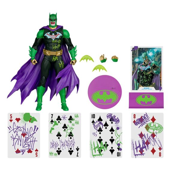 Figurka DC Multiverse (Joker War Inspired) - Jokerized Batman (Gold Label)- Zdjęcie 10