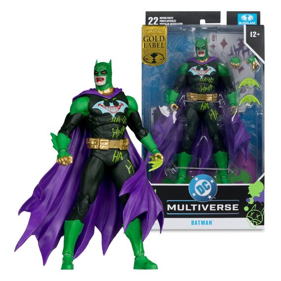 Figurka DC Multiverse (Joker War Inspired) - Jokerized Batman (Gold Label)