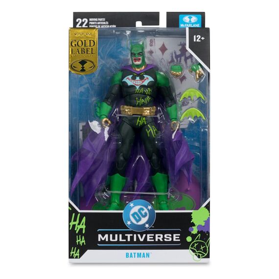 Figurka DC Multiverse (Joker War Inspired) - Jokerized Batman (Gold Label)- Zdjęcie 12