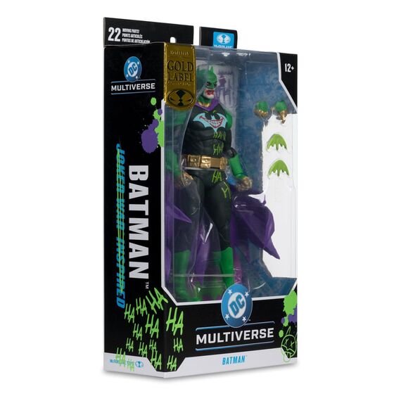 Figurka DC Multiverse (Joker War Inspired) - Jokerized Batman (Gold Label)- Zdjęcie 14