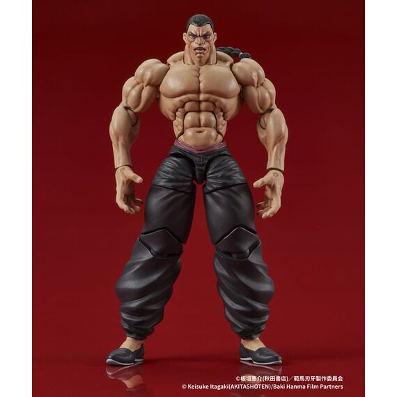 Figurka Baki Hanma Digaction - Retsu Kaioh- Zdjęcie 2
