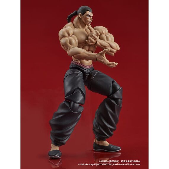 Figurka Baki Hanma Digaction - Retsu Kaioh- Zdjęcie 14