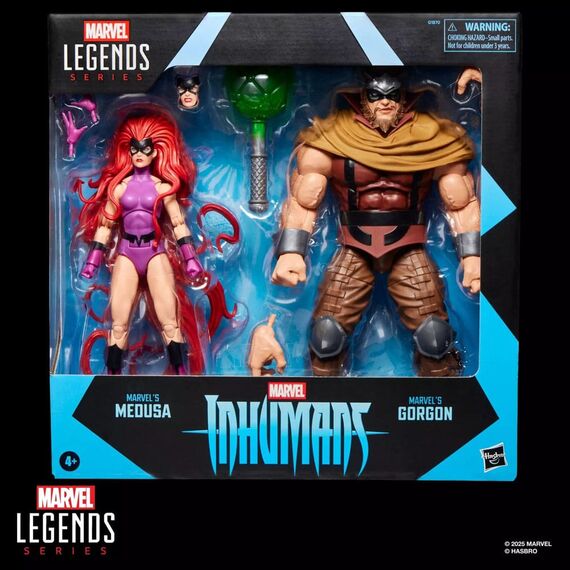 Zestaw 2 figurek Marvel Legends (Inhumans) - Marvel's Medusa & Gorgon- Zdjęcie 33