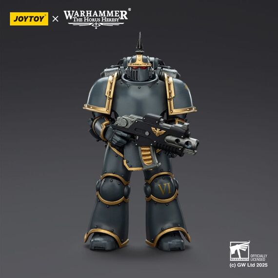 Figurka Warhammer Herezja Horusa 1/18 - Space Wolves MK III Tactical Legionary- Zdjęcie 2