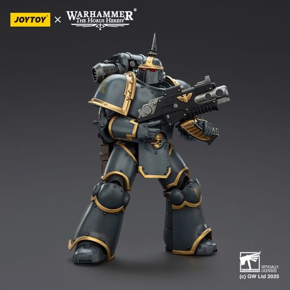 Figurka Warhammer Herezja Horusa 1/18 - Space Wolves MK III Tactical Legionary- Zdjęcie 8