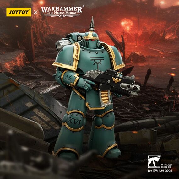 Figurka Warhammer Herezja Horusa 1/18 - Sons of Horus MK III Tactical Legionary- Zdjęcie 12
